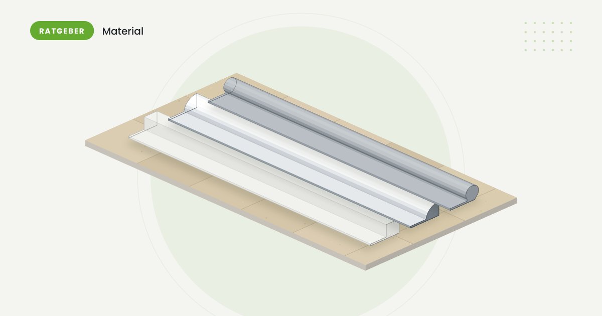 Aluminium, Edelstahl oder PVC – welches Material ist das richtige Fliesenprofil?