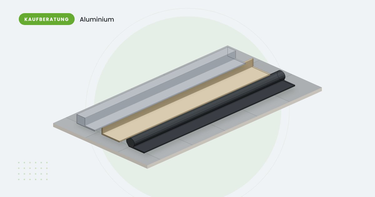 Aluminium natur oder eloxiert? Unterschiede und Einsatzbereiche bei Fliesenprofilen
