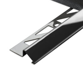 Anpassungsprofil / Übergangsprofil aus hochwertigem Edelstahl V2A glänzend, gebürstet & hochglanzpoliert – Bild 2