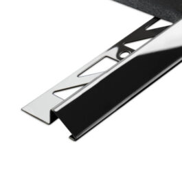 Anpassungsprofil / Übergangsprofil aus hochwertigem Edelstahl V2A glänzend, gebürstet & hochglanzpoliert Anpassungsprofil / Übergangsprofil aus hochwertigem Edelstahl V2A glänzend, gebürstet & hochglanzpoliert – Bild 4