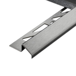 Höhenausgleichsprofil / Übergangsprofil aus hochwertigem Edelstahl V2A glänzend, gebürstet & hochglanzpoliert – Bild 3