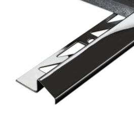 Höhenausgleichsprofil / Übergangsprofil aus hochwertigem Edelstahl V2A glänzend, gebürstet & hochglanzpoliert – Bild 2