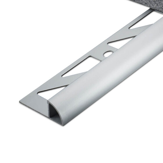 fliesenschiene rundprofil viertelkreisprofil aluminium silber eloxiert ruf