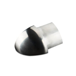 Innenecke, Außenecke für Rundprofil / Viertelkreisprofil aus Edelstahl V2A in glänzend, gebürstet, hochglanzpoliert Innenecke, Außenecke für Rundprofil / Viertelkreisprofil aus Edelstahl V2A in glänzend, gebürstet, hochglanzpoliert – Bild 2