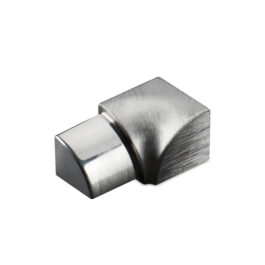 Innenecke, Außenecke für Rundprofil / Viertelkreisprofil aus Edelstahl V2A in glänzend, gebürstet, hochglanzpoliert – Bild 5