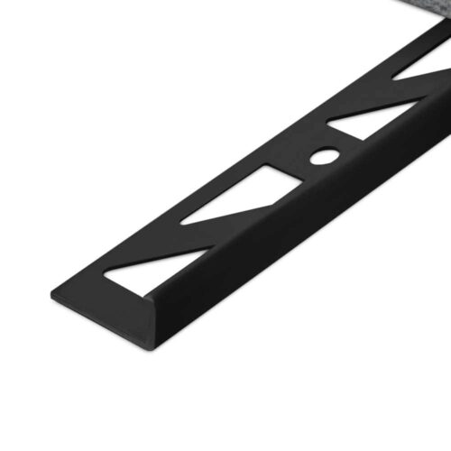 fliesenschiene winkelprofil pvc kunststoff schwarz ruf