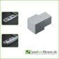 fliesenschienen quadratprofile eckstuecke ecke quadratecke aluminium silber abschlussleiste fliesen startbild