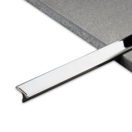 Übergangsprofil T-Profil aus hochwertigem Edelstahl V2A glänzend, gebürstet & hochglanzpoliert – Bild 2