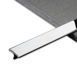 Übergangsprofil T-Profil aus hochwertigem Edelstahl V2A glänzend, gebürstet & hochglanzpoliert – Bild 3