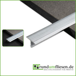 T-Profil Übergangsprofil in 2 Breiten aus Aluminium natur (Abverkauf)