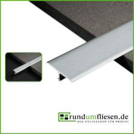 T-Profil Abdeck- und Übergangsprofil aus Aluminium silber matt eloxiert