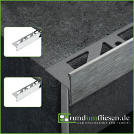 Treppenkantenprofil für Fliesen T-Form aus aus hochwertigem Edelstahl V2A – Bild 1