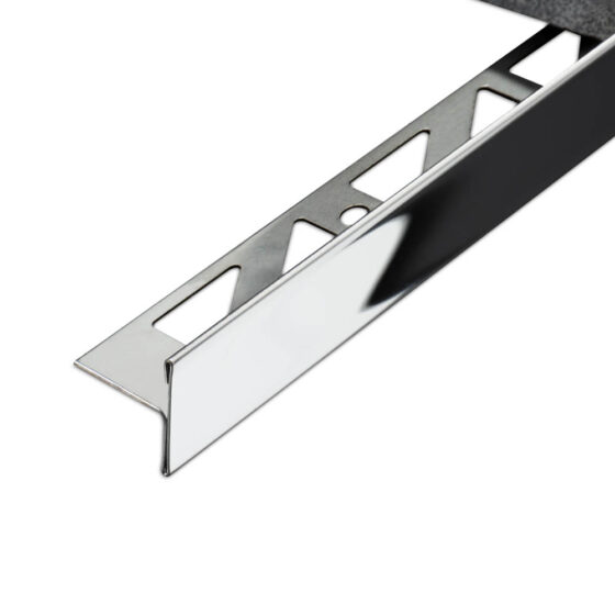 treppenkantenprofil fliesen t form edelstahl glaenzend natur 25 mm ruf